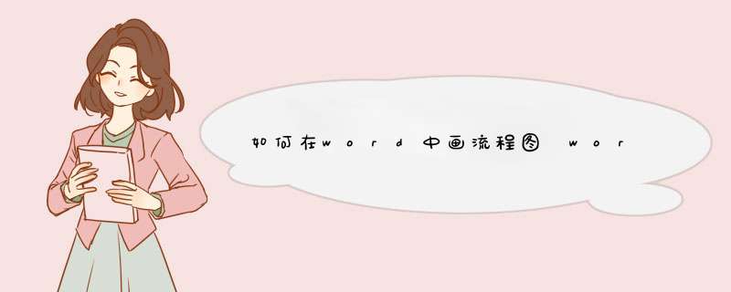 如何在word中画流程图 word创建流程图